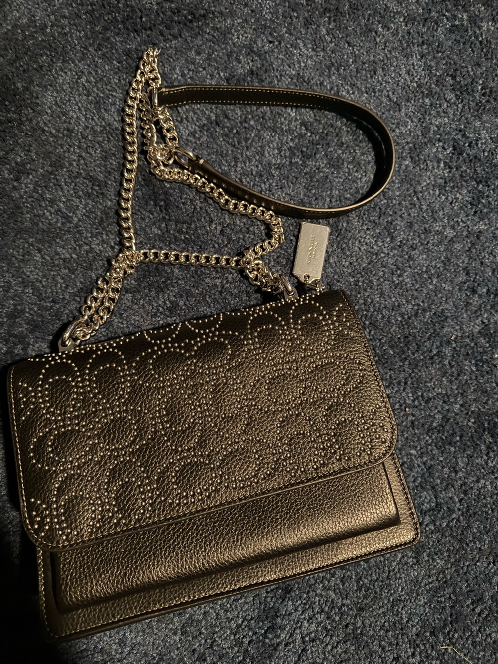Coach Klare crossbody in pebble leather with rivet detailing - Picture 2 of 12